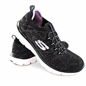 Skechers Ladies Bungee Slip On Shoe